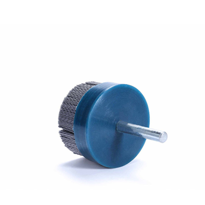 Parlatma ve Taşlama için Endüstriyel Çapak Alma Aşındırıcı Filament Turbo Disk Fırça