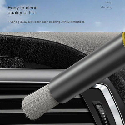 Şifrelenmiş fırça Çekilebilir tasarım Saç dökülmesi kolay değildir kolayca toz temizleyebilir Çok fonksiyonel temizlik fırçası