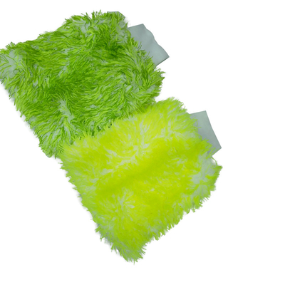 Özel Mikrofiber Temizlik Mitt Uzun Yığın Araba Yıkama Temizlik Eldiven