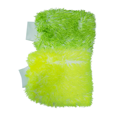Özel Mikrofiber Temizlik Mitt Uzun Yığın Araba Yıkama Temizlik Eldiven