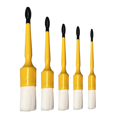 Sarı El Kılıç Çubuk Araç Temizlik Fırçası Araç Detay Fırçası 5 Pcs Set
