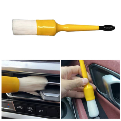 PBT Beyaz Plastik Saç İç Temizlik Araç Detaylı Fırça 5 PCS Set