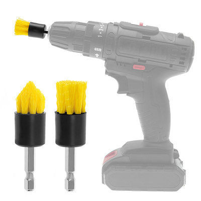 2pcs Çok fonksiyonel Elektrik Dönüştürücü Temizlik fırçası matkap fırçası seti