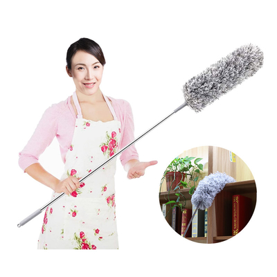 Kolay Temizlenir Paslanmaz Çelik direği ve çamurlu Mikrofiber toz çamurlu Esnek fırça başı