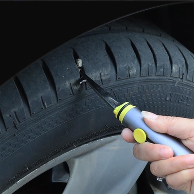 3 IN 1 Araç Temizlik fırçası Lastik Taş Temizleme Hava Çıkışı Toz Çok fonksiyonel Araç fırçası