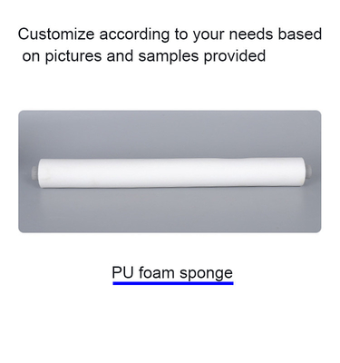 PVA Köpük Sünger Absorbent Sünger Roll Cam Temizleme Makinesi Sünger Roll fırça
