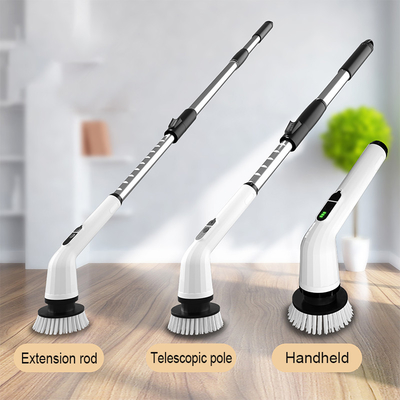 Çok fonksiyonel Elektrikli Temizlik Fırçası Uzun Talip Çekici Su geçirmez Temizlik Aracı Ev Kat Mutfak Banyo