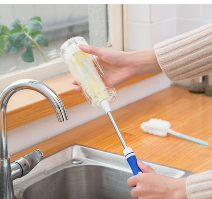 Kesintisiz bardak fırçası Temiz Uzun Talip L Şekilli Şişe Temiz fırça Ev malzemeleri Detaylı bardak yıkama fırçası