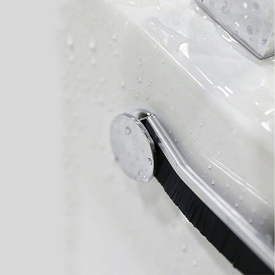 Uzun yarık fırça sert dayanıklı kapı ve pencere fırçası banyo mutfak köşesi temizlik fırçası