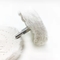 Beyaz Pazen Kumaş Parlatma Diski Fırçası T Şekilli Taşlama Başlığı 75mm Genişlik
