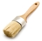 Doğal Domuzu Saç Endüstriyel Temizleme Fırçaları Tebeşir Boya için 20.5cm Balmumu Fırçası